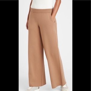 Banana Republic Wide Leg Sweater Pants XS NWT